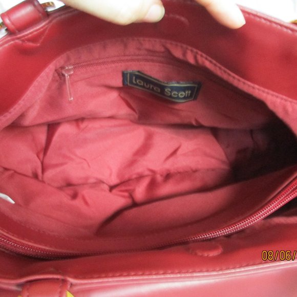 💖Laura Scott maroon purse 50% OFF this item - Picture 8 of 10